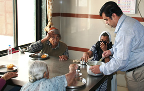 Visiting An Old Age Home